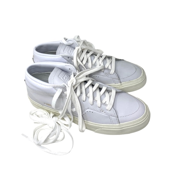 Converse CONS Louie Lopez Pro Mid Top White Women Leather Size Sneakers 171984C - Picture 3 of 9